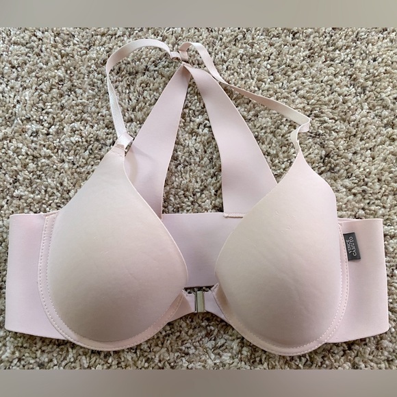 Vince Camuto racerback front clasp 36C Light Pink underwire Bra - Picture 1 of 7